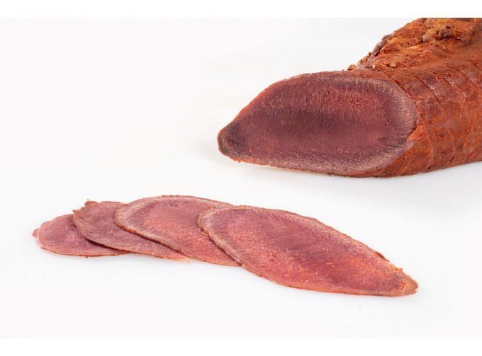 Lengua de Buey Curada y Ahumada