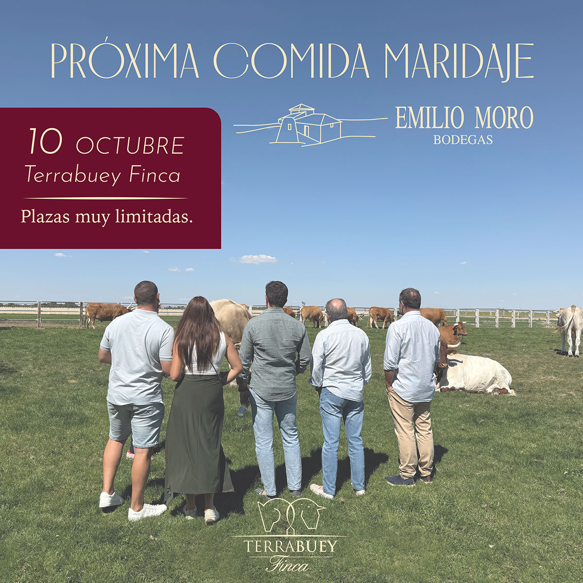 Comida maridaje con Bodegas Emilio Moro